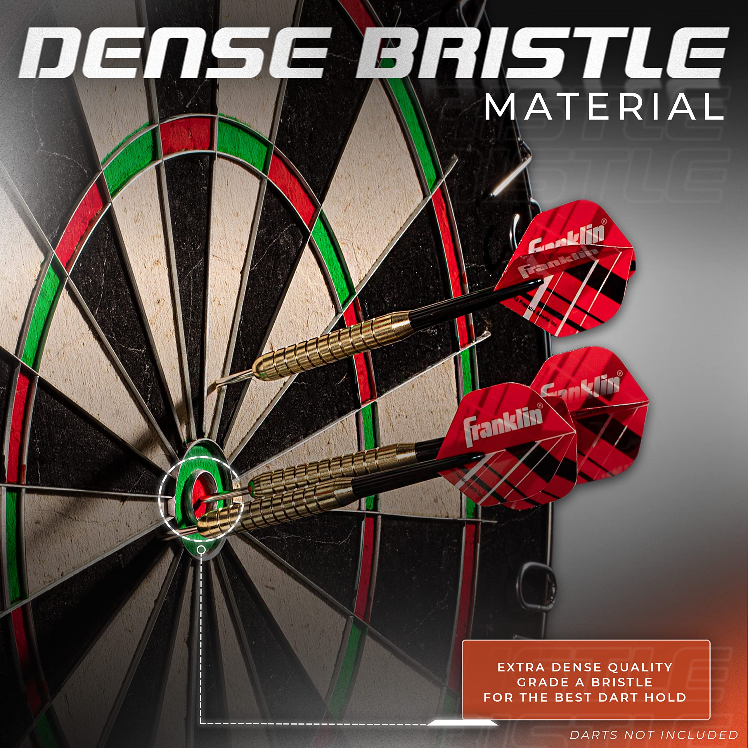 Foto 8 pulgar | Dartboard Franklin Sports, Reglamento Oficial, 45 Cm - Venta Internacional.