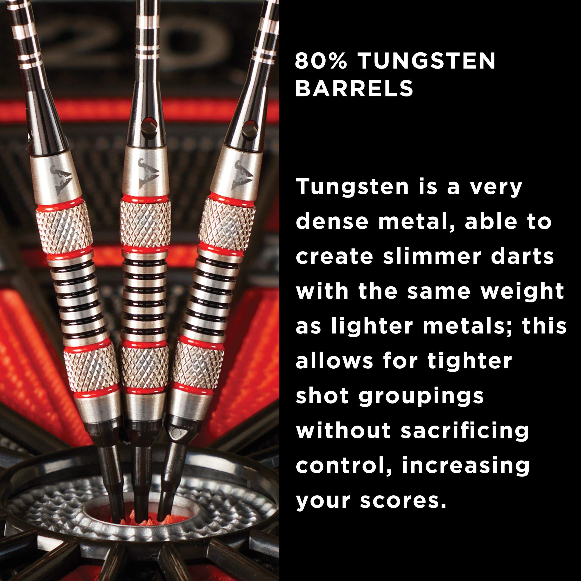 Foto 7 pulgar | Darts Viper Ranger, 80% Tungsteno, Punta Blanda, 18 G - Venta Internacional.