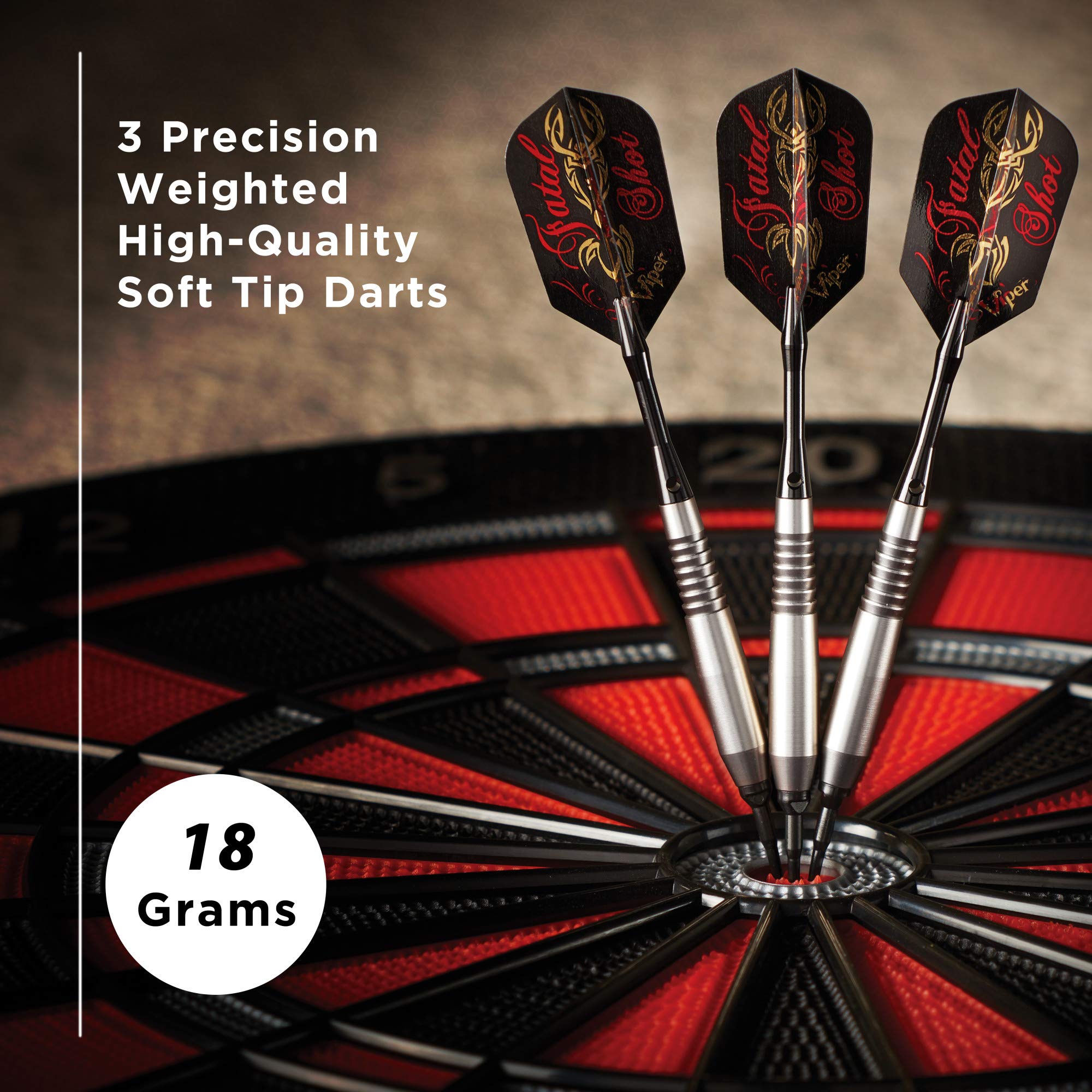 Foto 3 pulgar | Darts Viper Underground Soft Tip Fatal Shot, 18 G - Venta Internacional.