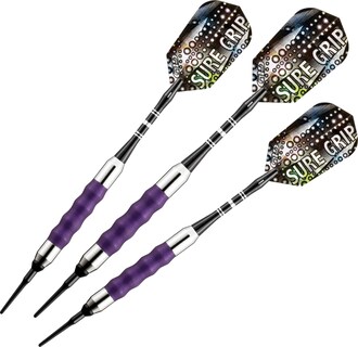 Foto 1 | Darts Viper Sure Grip Soft Tip, 16 G, Color Morado - Venta Internacional.