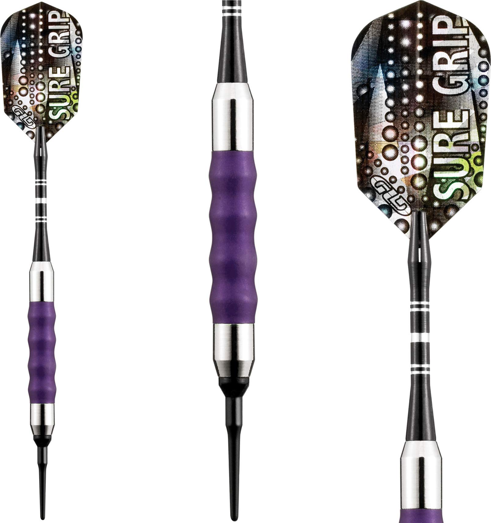 Foto 7 pulgar | Darts Viper Sure Grip Soft Tip, 16 G, Color Morado - Venta Internacional.