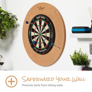 Foto 3 | Dartboard Surround Viper Wall Defender Cork Bronceado - Venta Internacional.