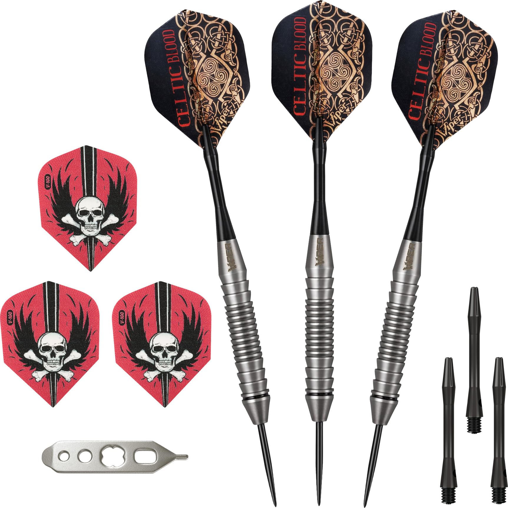 Foto 2 pulgar | Juego De Dardos Viper Underground Con Punta De Acero, Sangre Celta, 22 G - Venta Internacional.