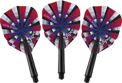 Foto 7 | Darts Viper Elite Con Punta De Acero, Latón, 23 G, Con Varillas Y Varillas - Venta Internacional.