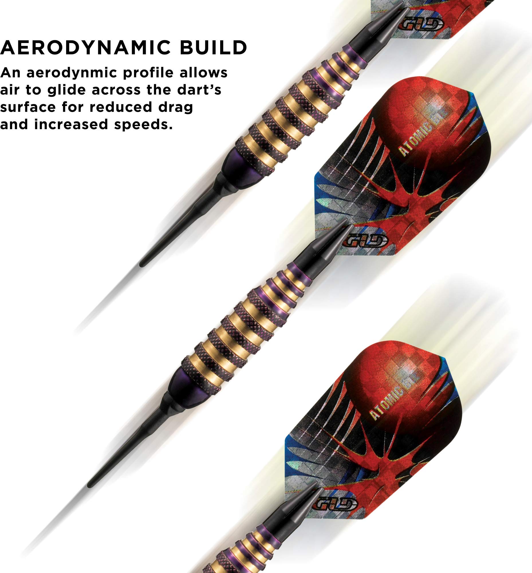 Foto 5 pulgar | Darts Viper Atomic Bee Soft Tip Morado 16 G - Venta Internacional.
