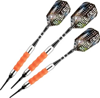Foto 1 | Darts Viper Sure Grip Soft Tip, 16 G, Naranja - Venta Internacional.