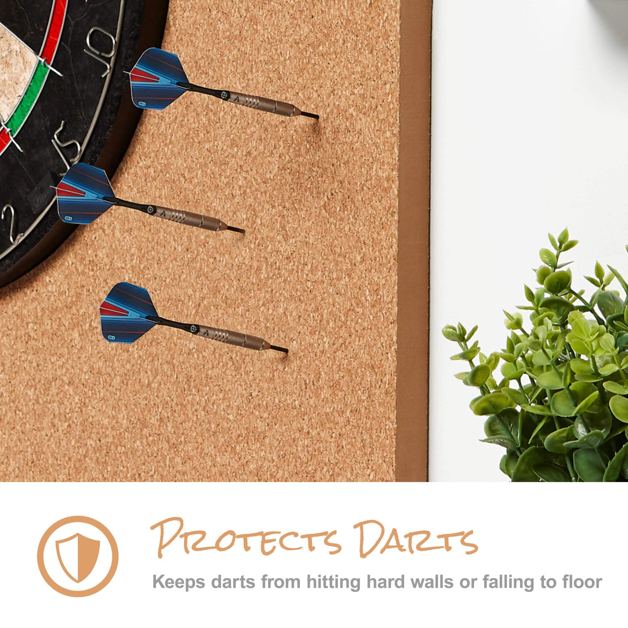 Foto 4 pulgar | Dartboard Surround Viper Defender Ii Con Forro De Corcho, 28,25 Cm - Venta Internacional.