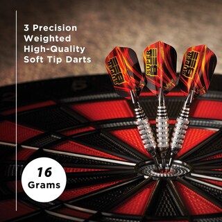 Foto 2 | Darts Viper, Punta Blanda Chapada En Níquel Plateado, 16 G, Para Adultos - Venta Internacional.