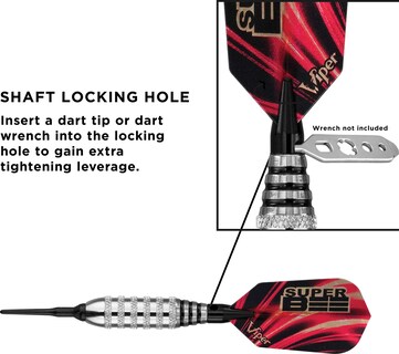 Foto 6 | Darts Viper, Punta Blanda Chapada En Níquel Plateado, 16 G, Para Adultos - Venta Internacional.