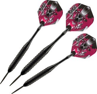 Foto 1 | Punta De Acero Darts Viper Black Mariah, 22 G, Para Diana - Venta Internacional.