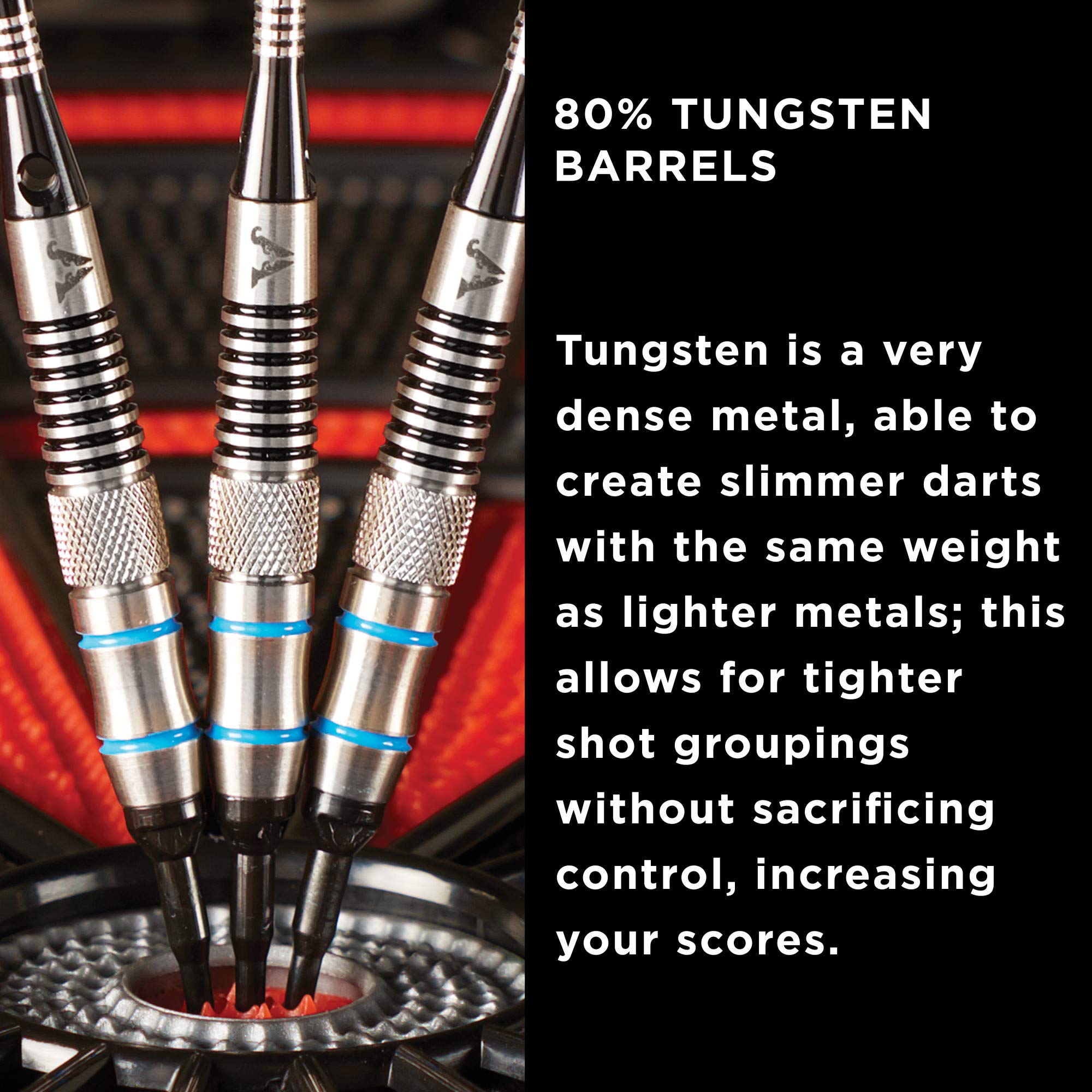 Foto 6 pulgar | Darts Viper Grim Reaper, 80% Tungsteno, Punta Blanda, 18 G, Con Funda - Venta Internacional.
