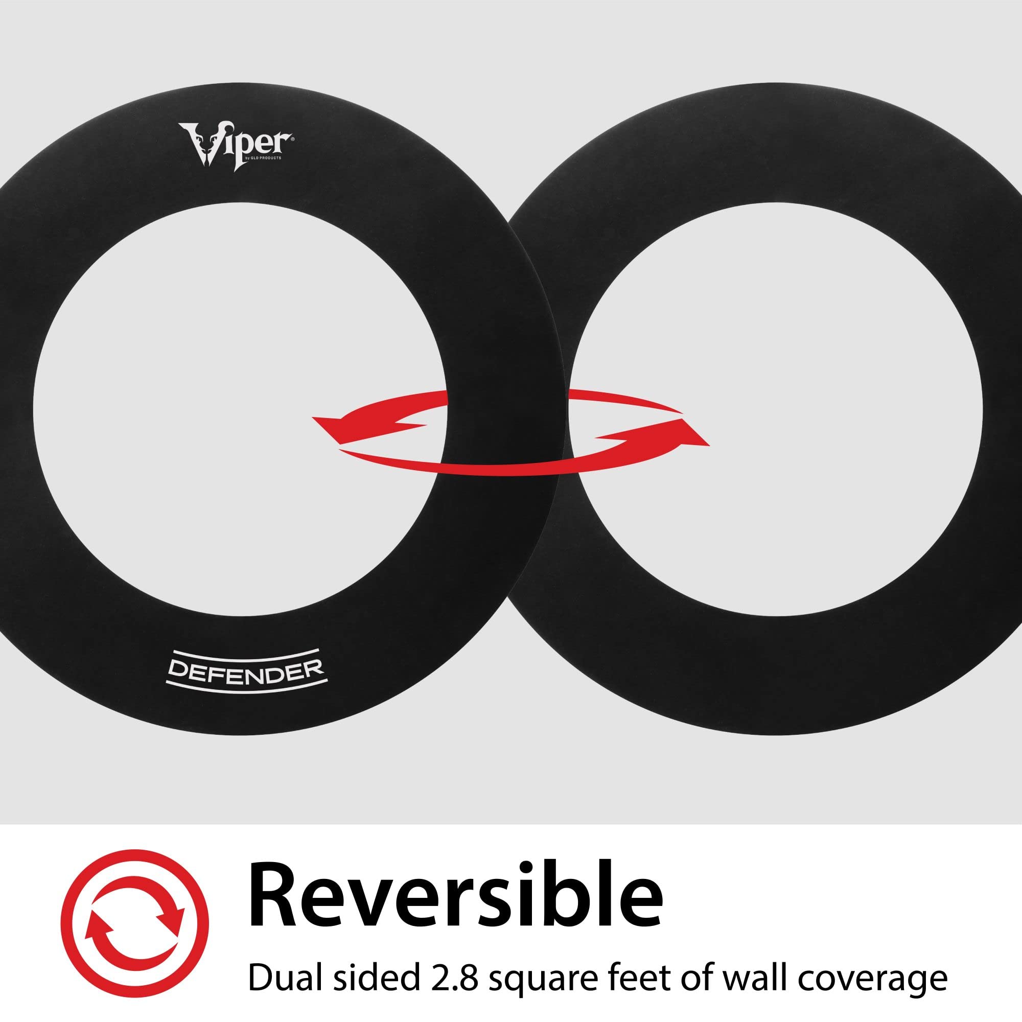 Foto 7 pulgar | Protector De Pared Dartboard Surround Viper Defender, Negro - Venta Internacional.