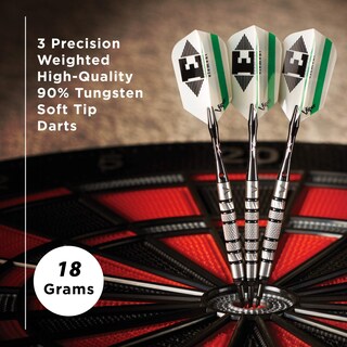 Foto 2 | Darts Viper Element, 90% Tungsteno, Punta Blanda, 18 G, Con Funda - Venta Internacional.