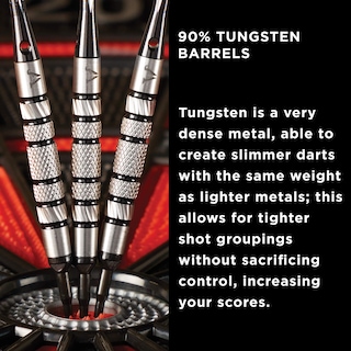Foto 5 | Darts Viper Element, 90% Tungsteno, Punta Blanda, 18 G, Con Funda - Venta Internacional.