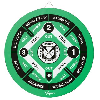 Foto 5 | Fibra De Papel Enrollada De Béisbol Dartboard Viper Double Play 2 En 1 - Venta Internacional.