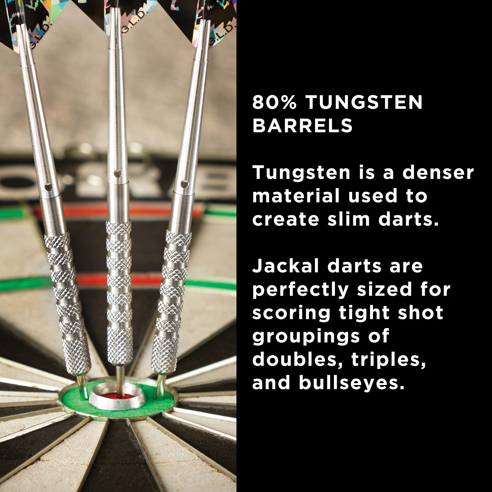 Foto 3 | Darts Viper Jackal Con 80% De Punta De Acero De Tungsteno, 24 G, Para Principiantes - Venta Internacional.