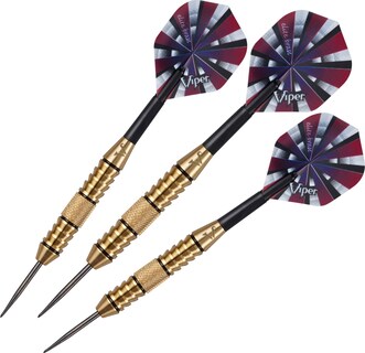 Foto 1 | Punta De Acero De Latón Darts Viper Elite De 24 G - Venta Internacional.