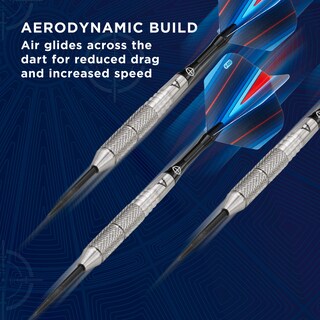 Foto 4 | Barril Darts Viper Shark Con Forma De Aleta De Tiburón, 25 G, 80% Tungsteno, Negro - Venta Internacional.