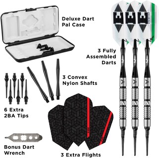 Foto 4 | Darts Viper Ridgeback, Tungsteno Ranurado, 18 G, Con Accesorios - Venta Internacional.