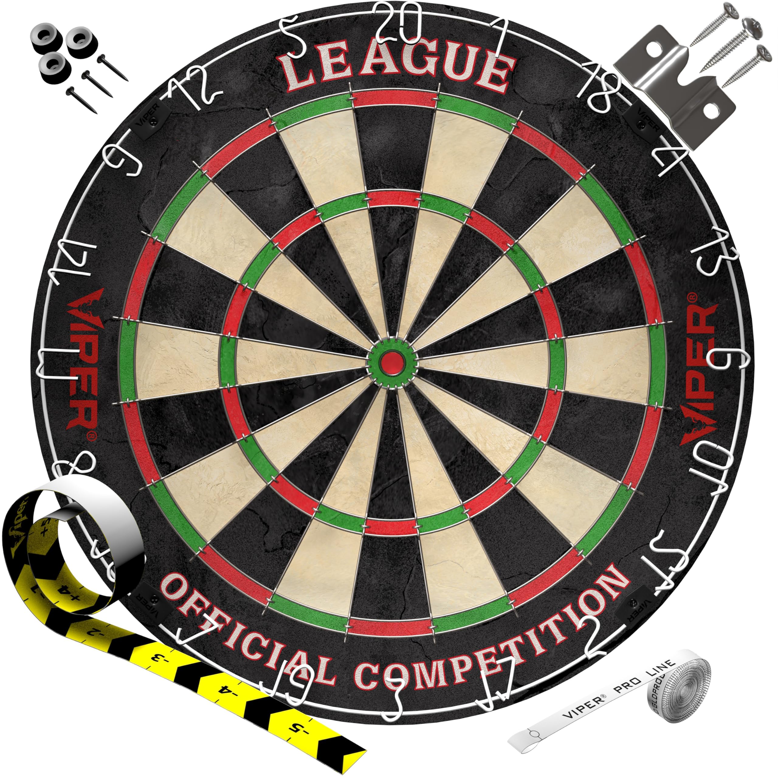 Foto 2 pulgar | Juego De Dardos Viper League Con Cerdas Reglamentarias Y Punta De Acero - Venta Internacional.