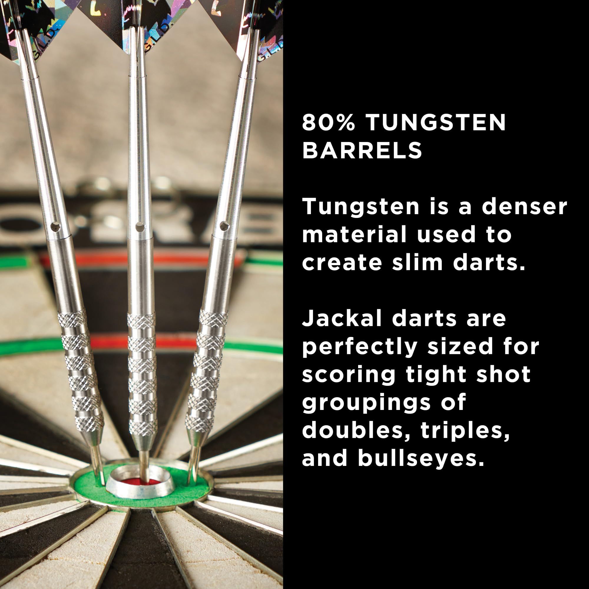 Foto 4 pulgar | Darts Viper Jackal Con Punta De Acero De Tungsteno, 80%, 21 G, Con Funda Plateada - Venta Internacional.