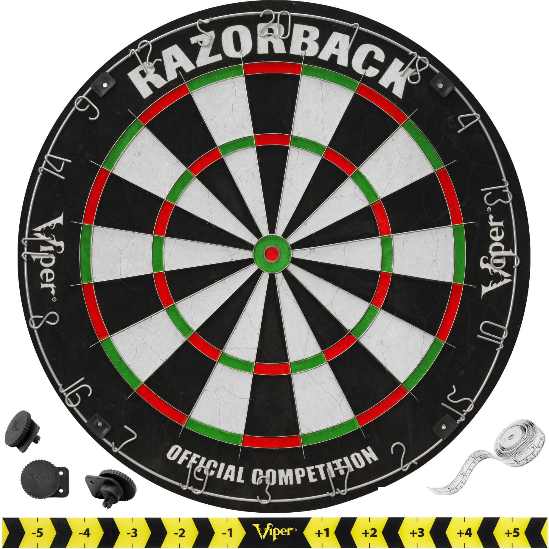 Foto 2 pulgar | Dartboard Viper Razorback Wdf Con Punta De Acero Acreditada De 18 Pulgadas - Venta Internacional.