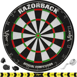Foto 1 | Dartboard Viper Razorback Wdf Con Punta De Acero Acreditada De 18 Pulgadas - Venta Internacional.