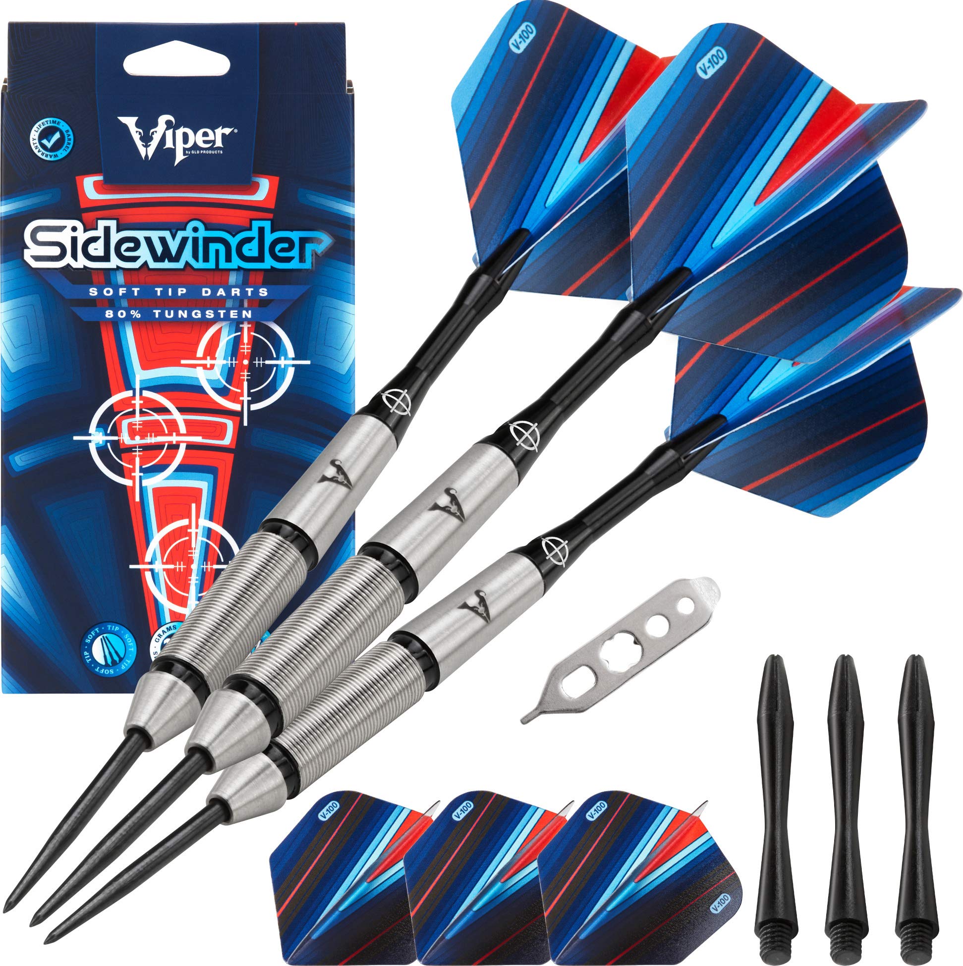 Foto 2 pulgar | Darts Viper Sidewinder, 80% Con Punta De Acero Tungsteno, 23 G, Para Marcar Puntos - Venta Internacional.