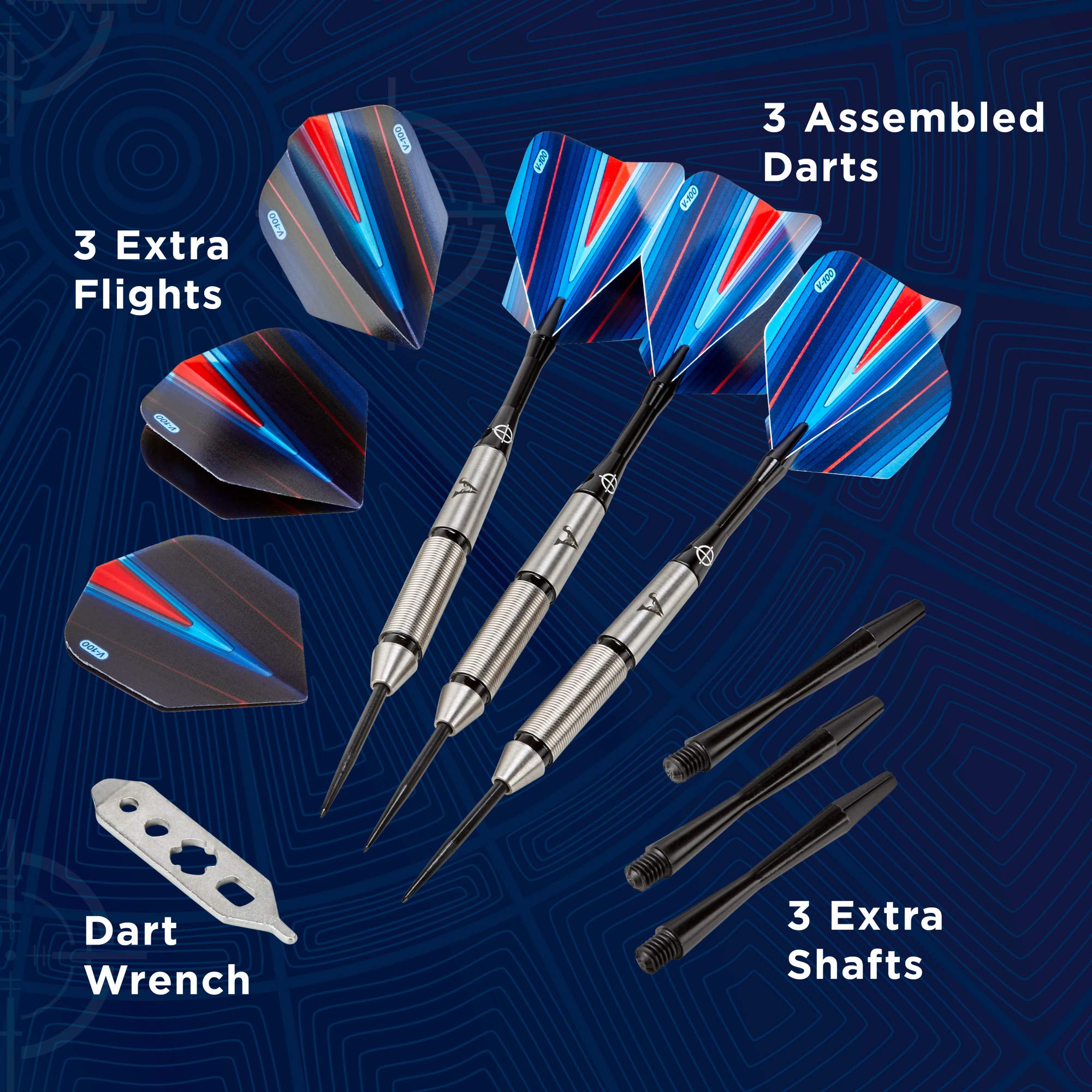 Foto 4 pulgar | Darts Viper Sidewinder, 80% Con Punta De Acero Tungsteno, 23 G, Para Marcar Puntos - Venta Internacional.