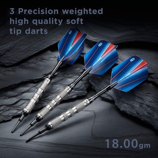 Foto 2 | Darts Viper Sidewinder, 80% Tungsteno, Punta Blanda, 18 G, Para Diana - Venta Internacional.