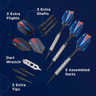 Foto 5 | Darts Viper Sidewinder, 80% Tungsteno, Punta Blanda, 18 G, Para Diana - Venta Internacional.