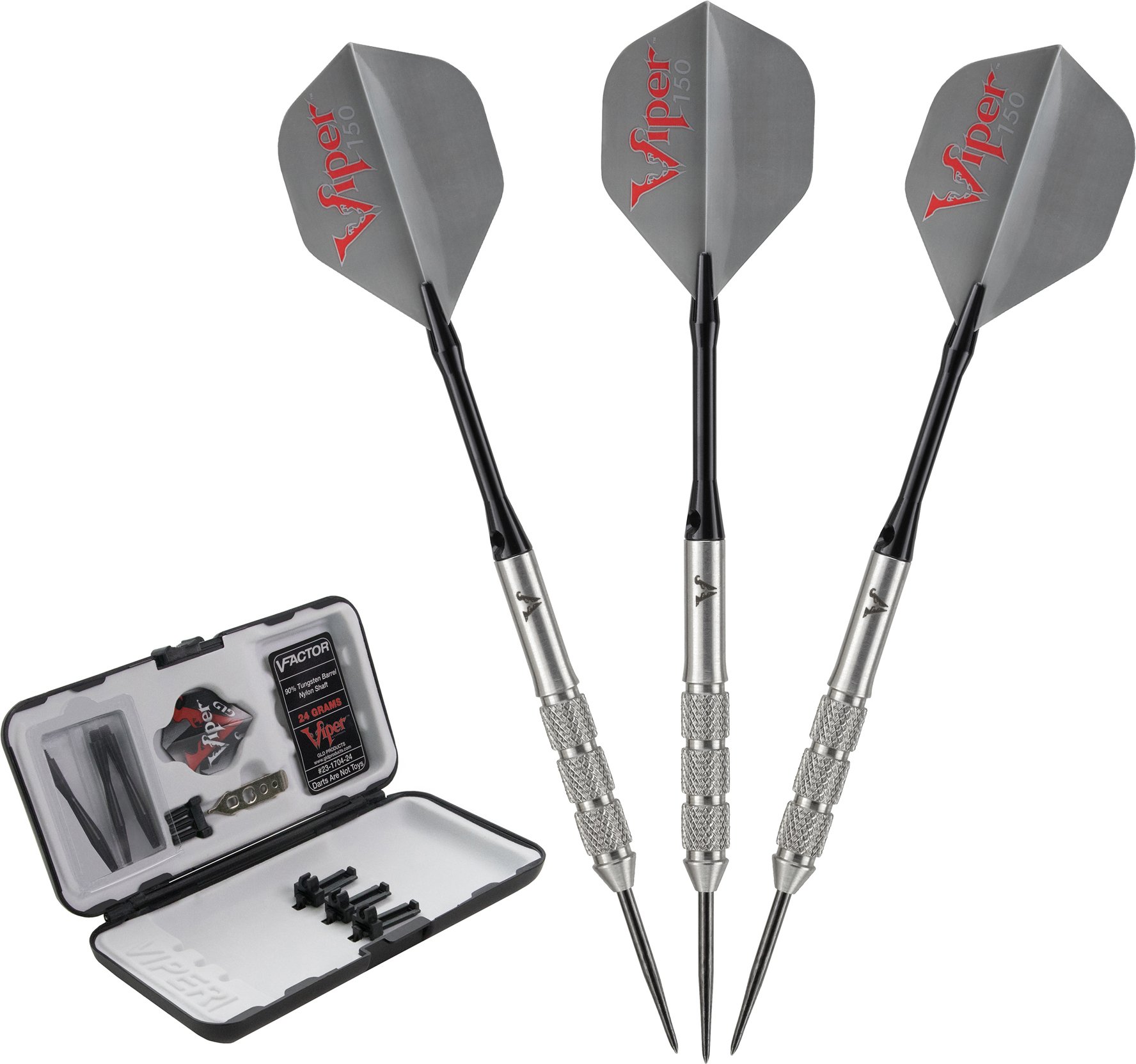 Foto 1 | Dardos Con Punta De Acero Viper V-factor, 90% Tungsteno, 24 G, Con Funda - Venta Internacional.