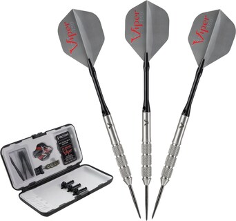 Foto 1 | Dardos Con Punta De Acero Viper V-factor, 90% Tungsteno, 24 G, Con Funda - Venta Internacional.