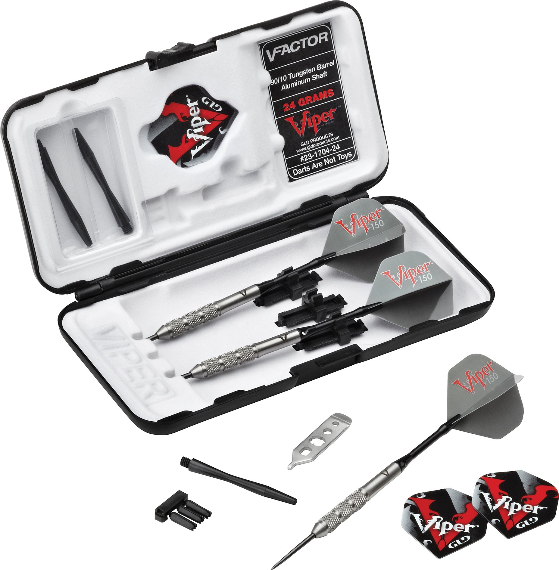 Foto 4 | Dardos Con Punta De Acero Viper V-factor, 90% Tungsteno, 24 G, Con Funda - Venta Internacional.