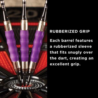 Foto 5 | Darts Viper Sure Grip Soft Tip, 18 G, Color Morado - Venta Internacional.