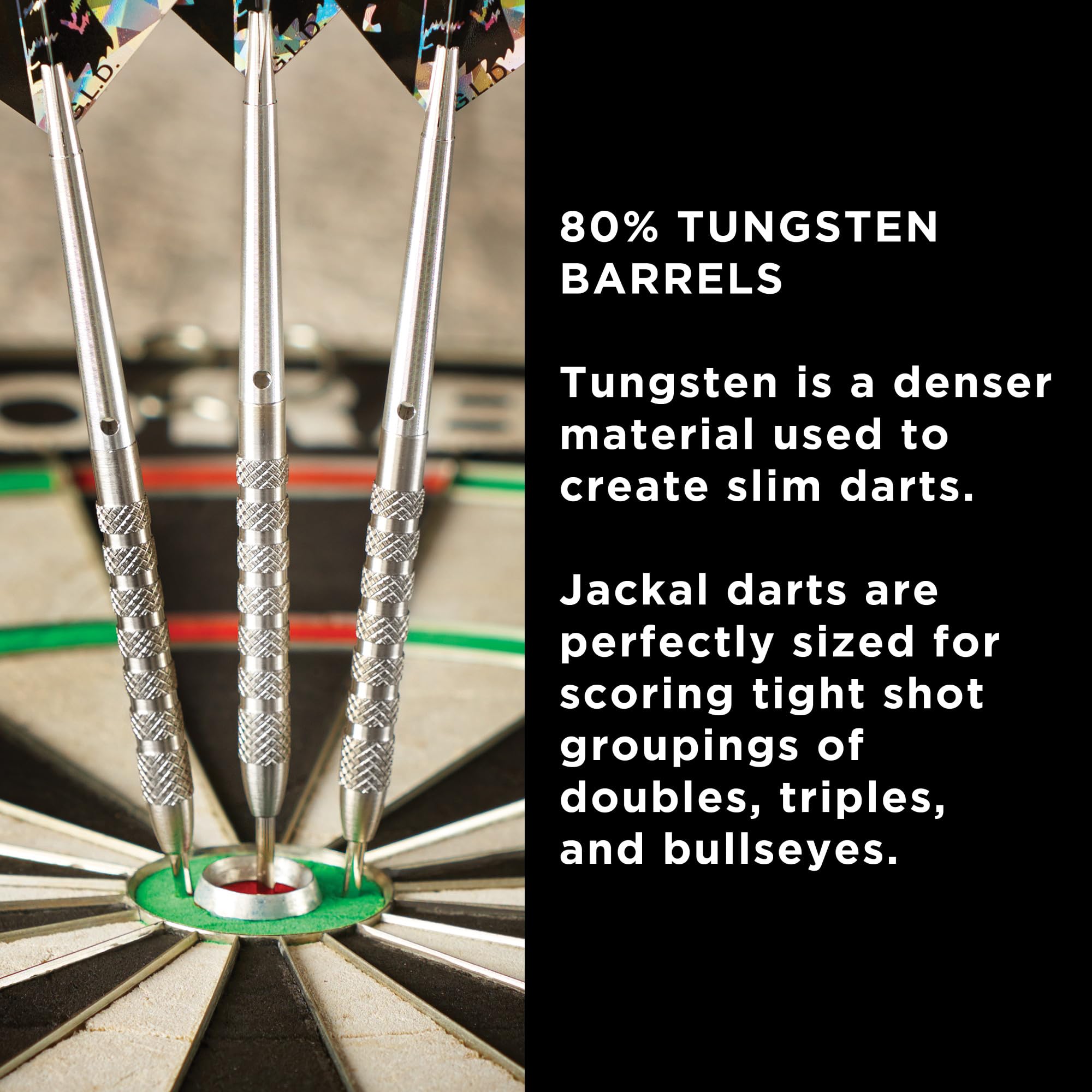 Foto 4 pulgar | Darts Viper Jackal Con Punta De Acero De Tungsteno, 80%, 23 G, Con Funda Plateada - Venta Internacional.