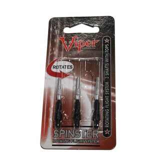 Foto 5 | Pantalones Cortos De Aluminio Dart Shaft Viper Spinster (sh) Negros Paquete De 3 - Venta Internacional.