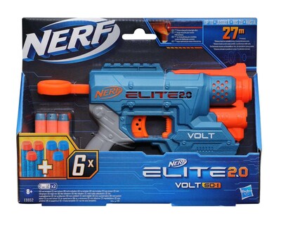 Foto 2 | Lanzadardos Nerf Voltsd-1 2.0 Original con 6 Dardos