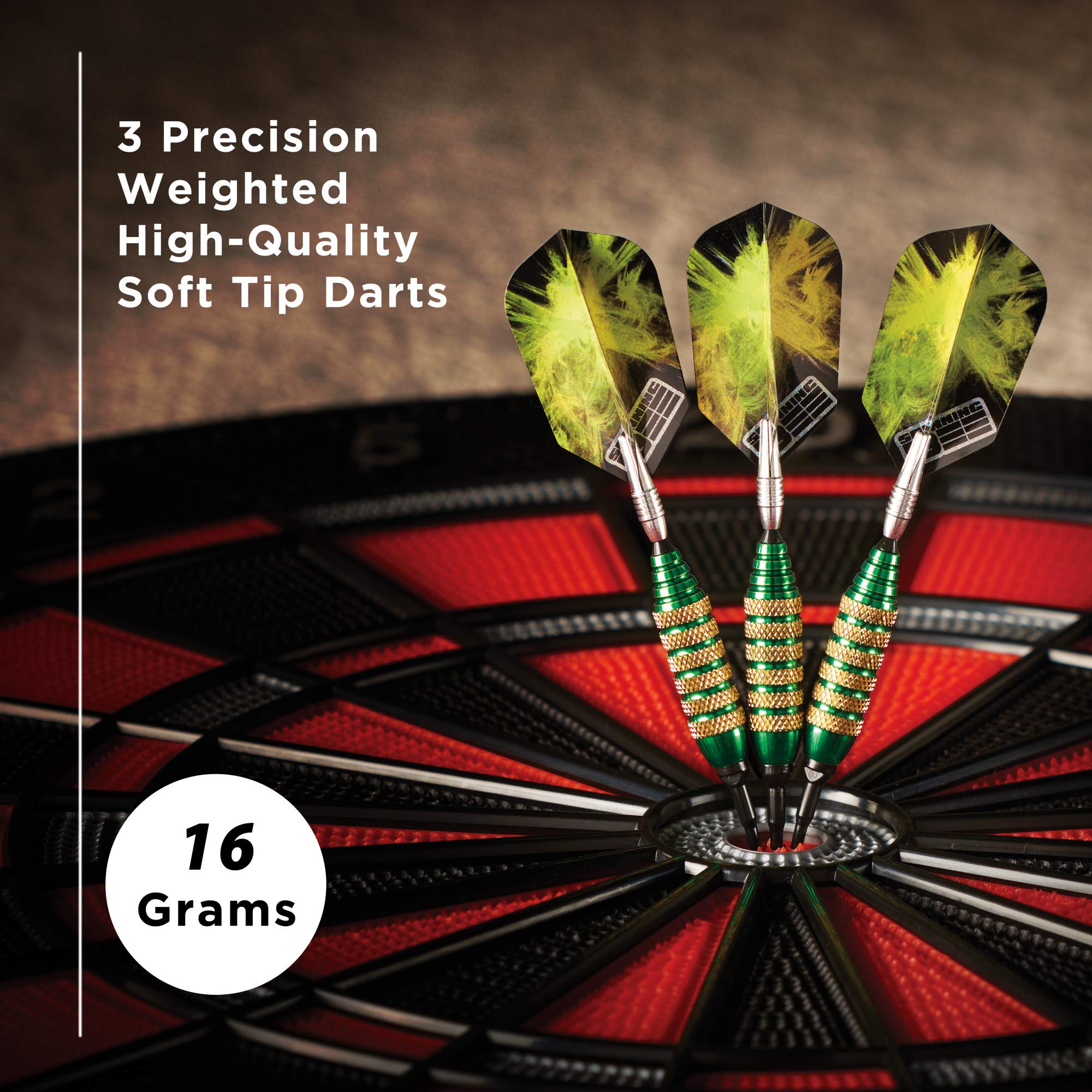 Foto 3 pulgar | Soft Tip Darts Viper Spinning Bee Con Funda Casemaster, 16 G - Venta Internacional.