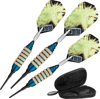 Foto 1 | Dardos Soft Tip Viper Spinning Bee, 16 G, Con Funda Casemaster, Azul - Venta Internacional.