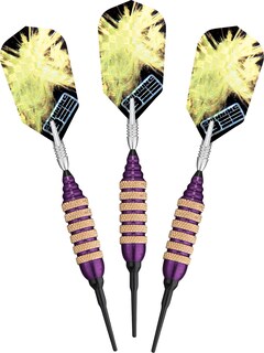 Foto 7 | Darts Viper Spinning Bee, Punta Blanda, 16 G, Con Funda Casemaster, Color Morado - Venta Internacional.