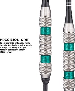 Foto 5 | Soft Tip Darts Viper Wind Runner, 18 G, Con Anillos Verdes - Venta Internacional.