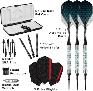 Foto 4 | Anillos Y Anillos Turquesas Darts Viper De Gld Products, 18 G - Venta Internacional.