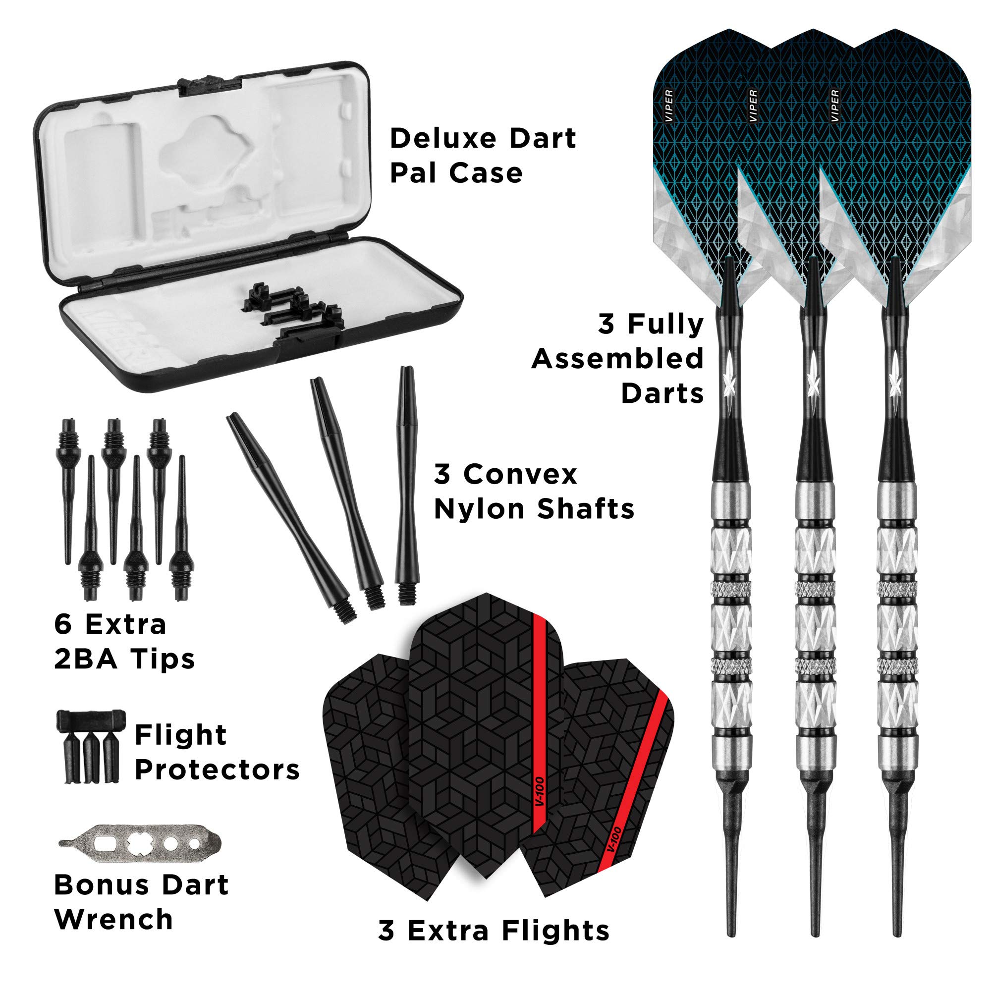 Foto 4 pulgar | Dardos Soft Tip Viper Diamond, 90% Tungsteno, 16 G, Con Funda - Venta Internacional.