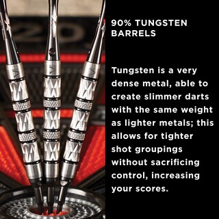 Foto 7 | Dardos Soft Tip Viper Diamond, 90% Tungsteno, 16 G, Con Funda - Venta Internacional.