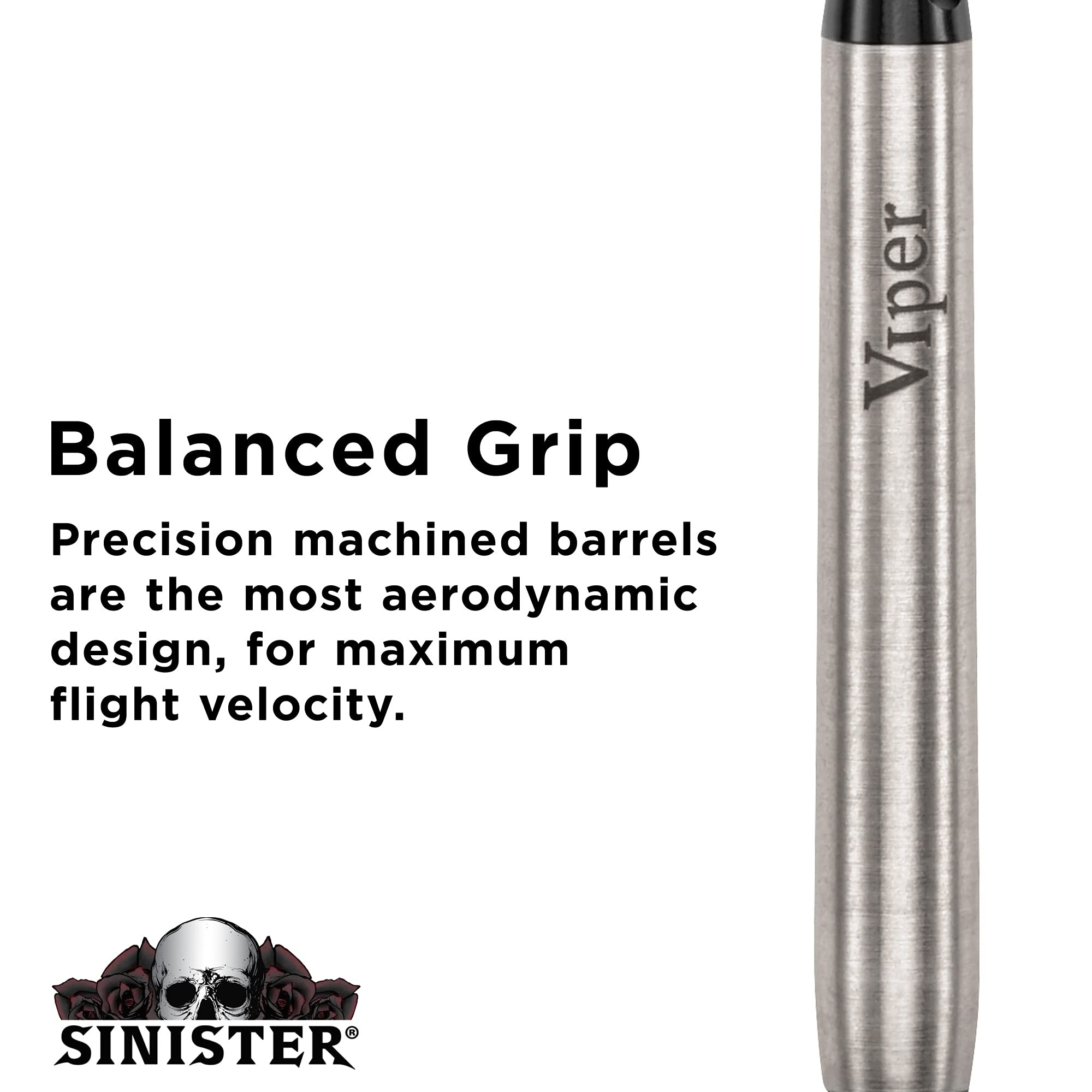 Foto 6 pulgar | Barril Darts Viper Teardrop, 16 G, Tungsteno Con Accesorios, Color Plateado - Venta Internacional.