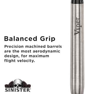 Foto 5 | Barril Darts Viper Teardrop, 16 G, Tungsteno Con Accesorios, Color Plateado - Venta Internacional.