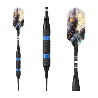 Foto 7 | Darts Viper Black Ice Soft Tip, 18 G, Con Anillos Azules - Venta Internacional.