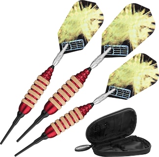 Foto 1 | Darts Viper Spinning Bee, Punta Blanda, 16 G, Con Funda Casemaster, Roja - Venta Internacional.