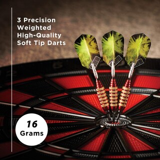 Foto 2 | Darts Viper Spinning Bee, Punta Blanda, 16 G, Con Funda Casemaster, Roja - Venta Internacional.
